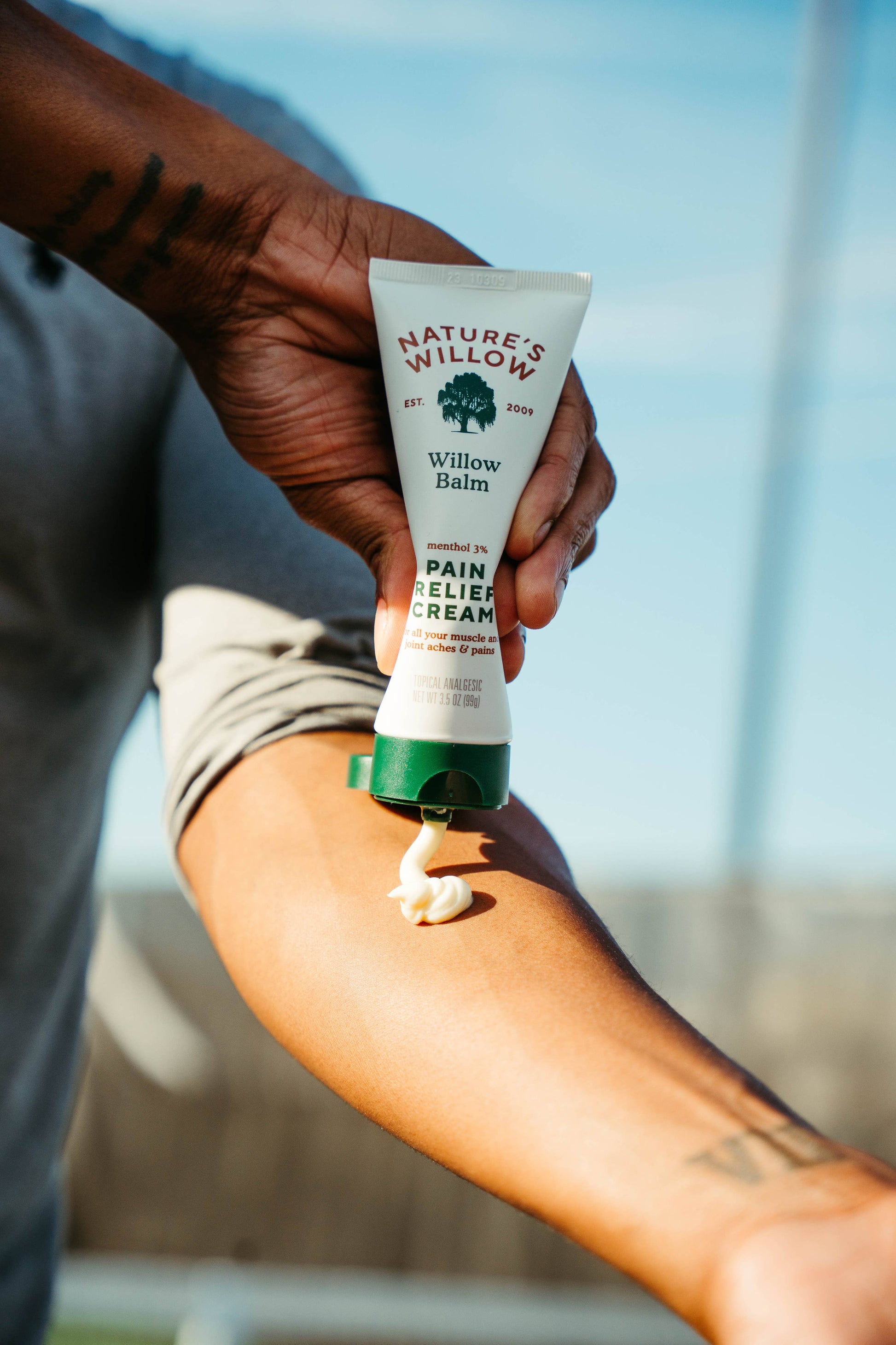 #1 Seller-Willow Balm Essential Oil Pain Relief Cream Nature's Willow