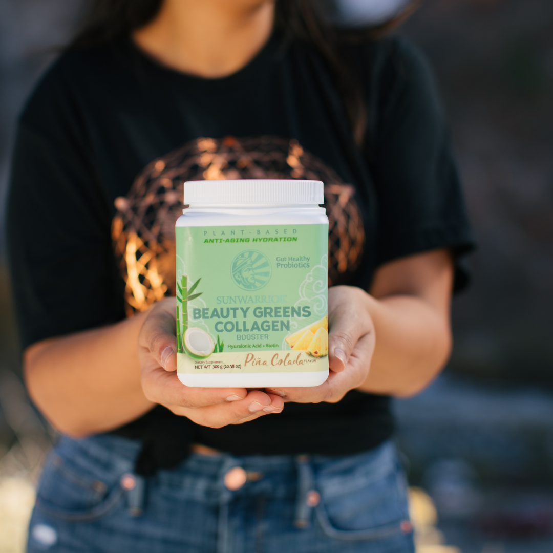 Beauty Greens Pina Colada Collagen Powder - Vegan, Soy-Free