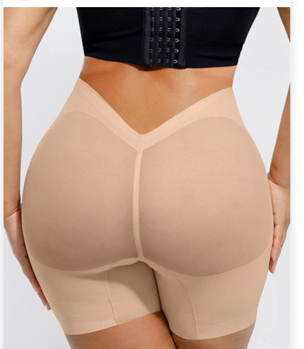 230473 Low back - High-Waisted Shorts – Butt Lift & Slimming Mid-Thigh Shaper for Toned Curves, Smooth Silhouette, and Everyday Comfort CHIA