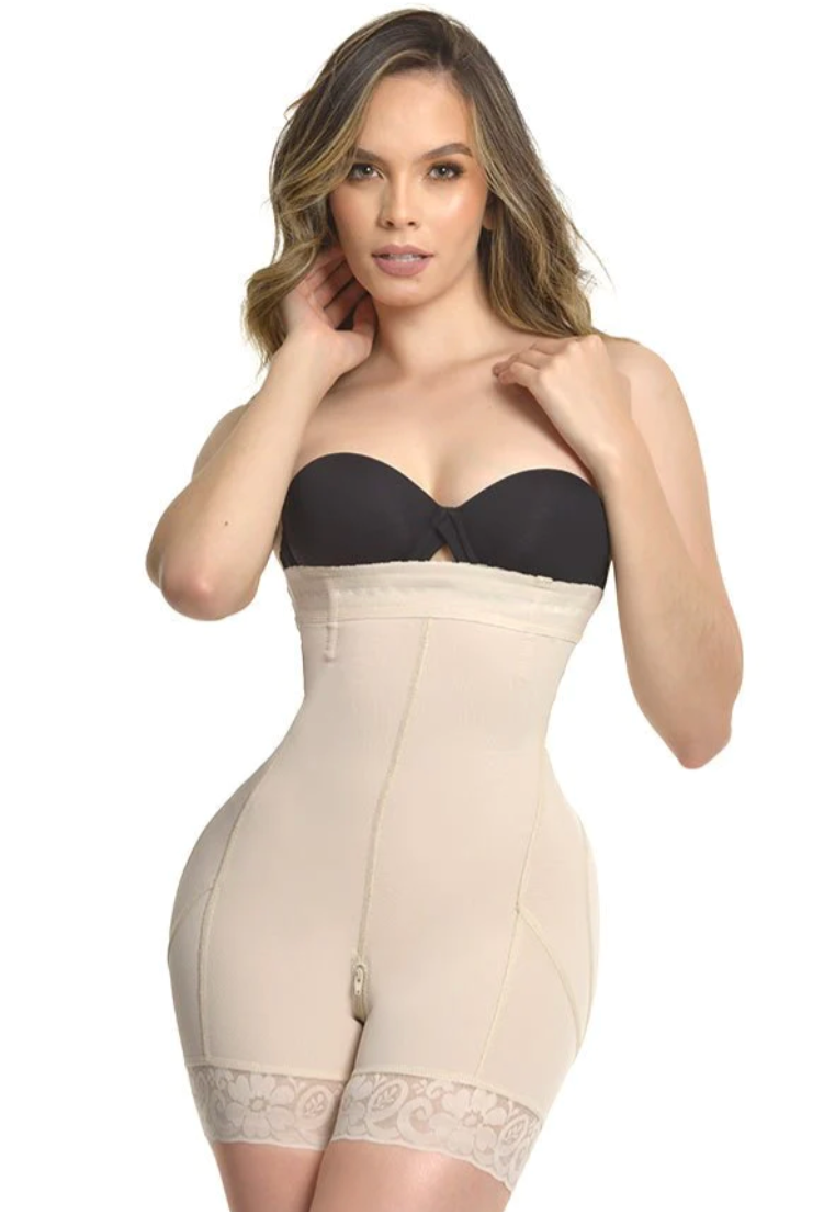 1505 ANN M VICTORIA High Waist Butt Lift Short