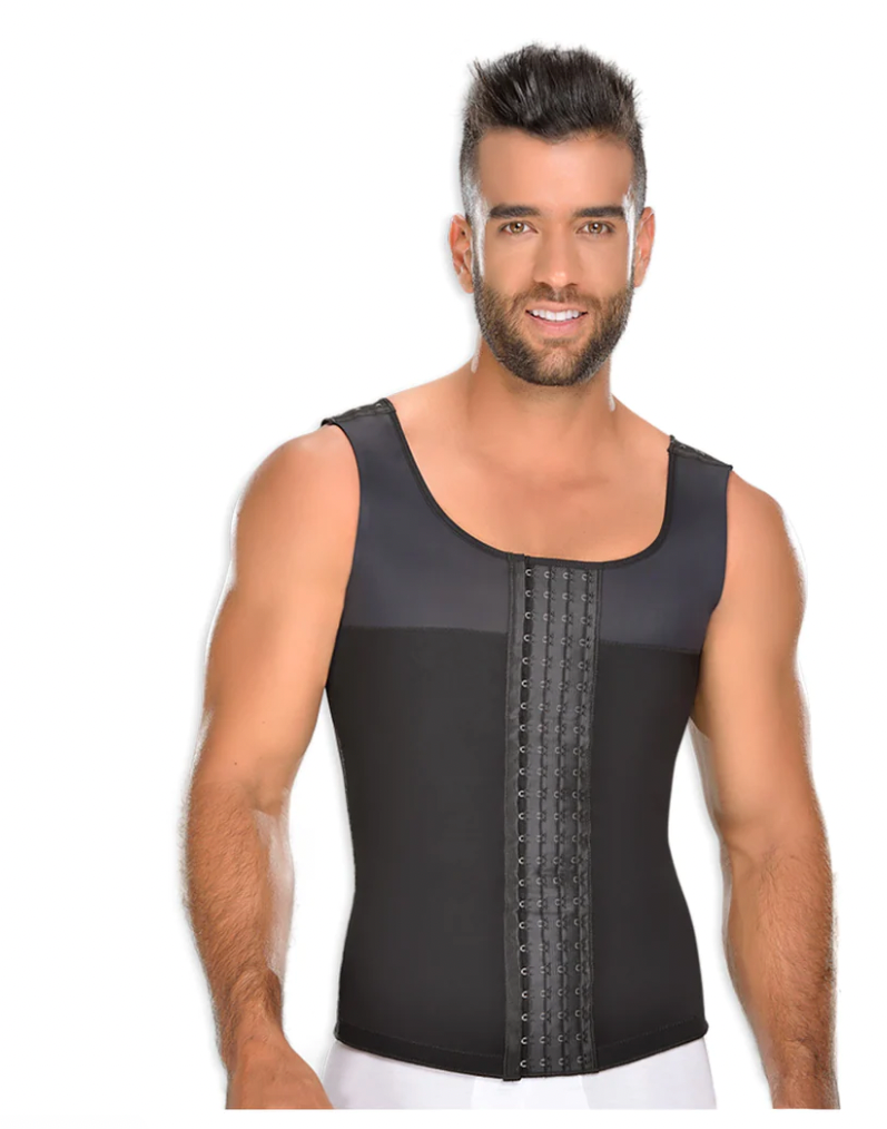 0060 M&D Men Vest Shirt Body Shaper for Men / Powernet compression