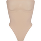 SKIMS Strapless Thong Bodysuit  Seamless Sculpt by Skims Kim Kardashian