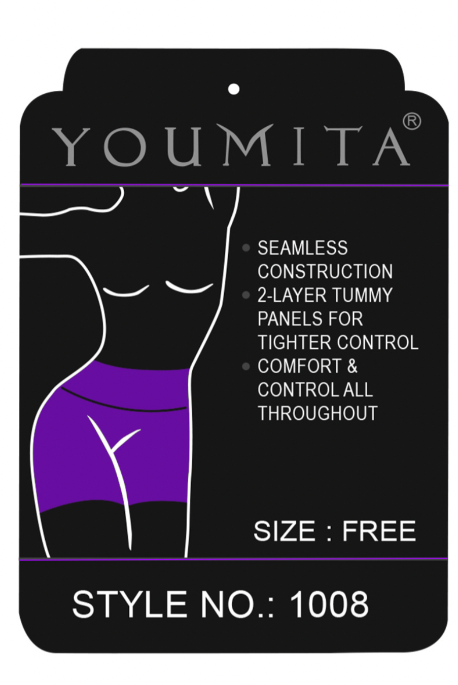 ON SALE 1008 YOUMITA Firm waist hold, 2 layer tummy panels For Tighter Control