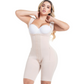 214BF SONRYSE Fajas Colombianas Post Surgery Stage 1 BBL Compression Garment Open Bust Mid Thigh