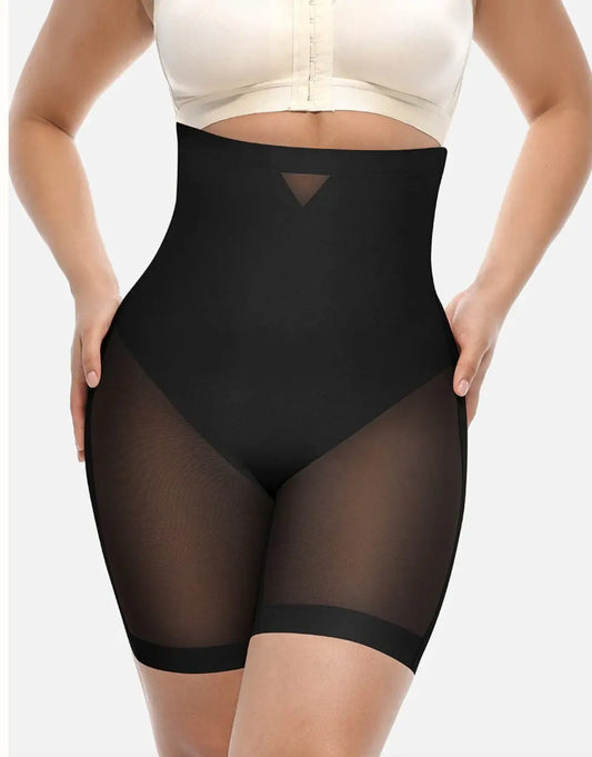 MT230433 Low back, High-Waisted Shorts Butt Lift & Slimming Mid-Thigh Shaper Fajas Kataleya
