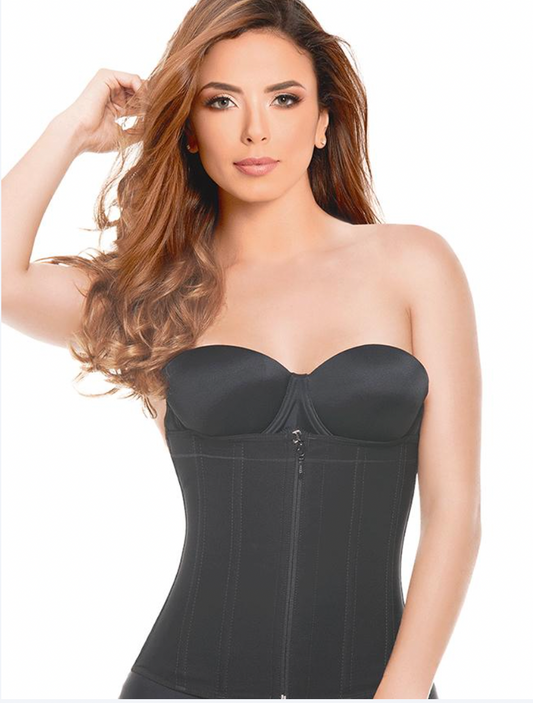 1024B ANN M Zipper EXCELENCIA  Waist Trainer powernet