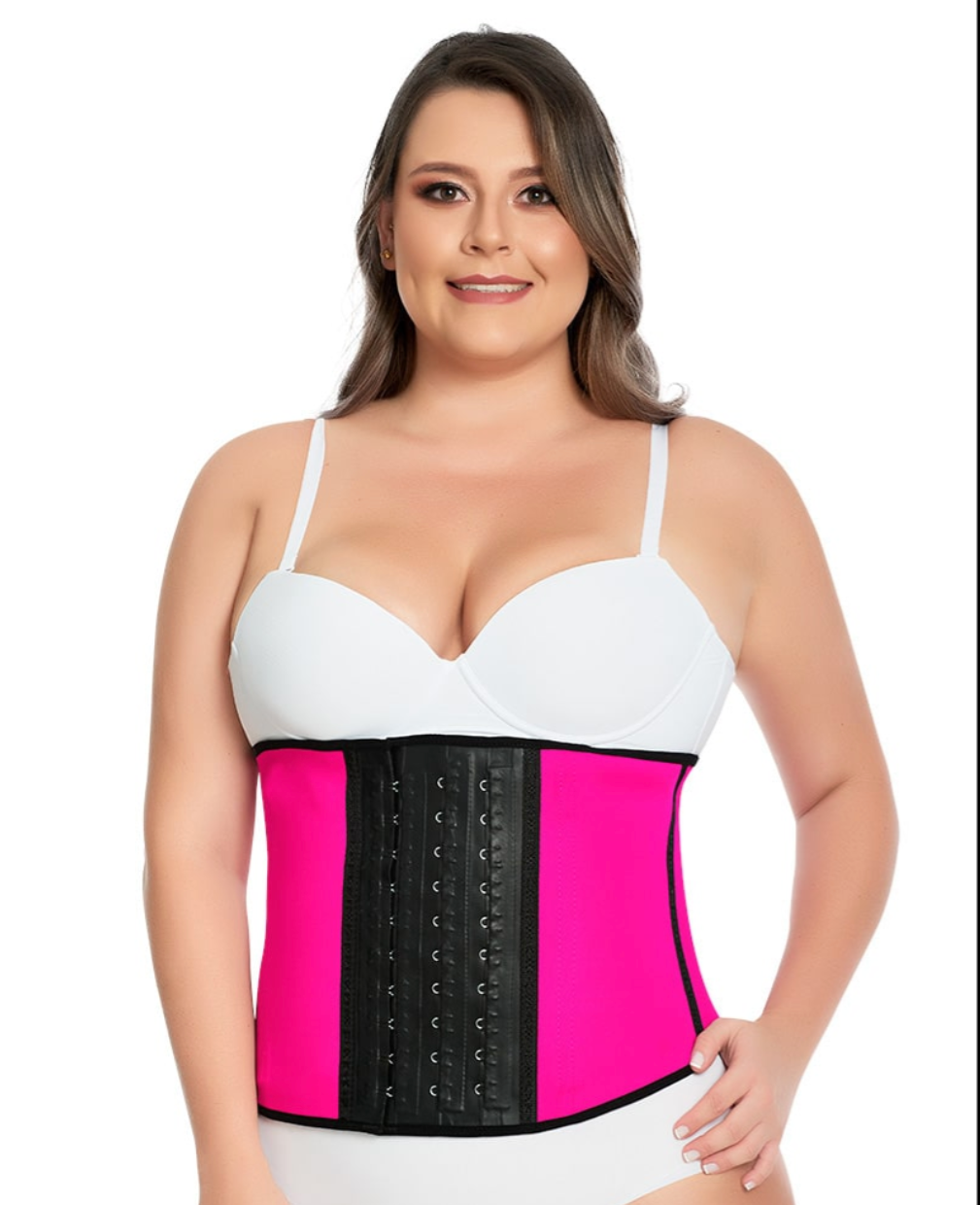 2026D ANN M Short Torso Latex Waist Trainer Fajas Kataleya
