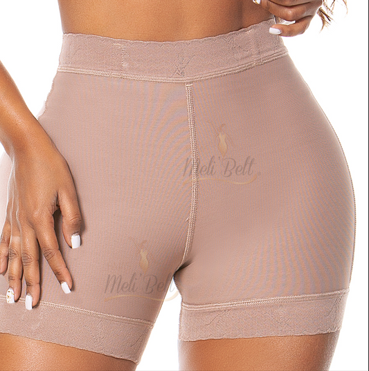 5030 MELI BELT Short Prehormado, natural booty lifter short