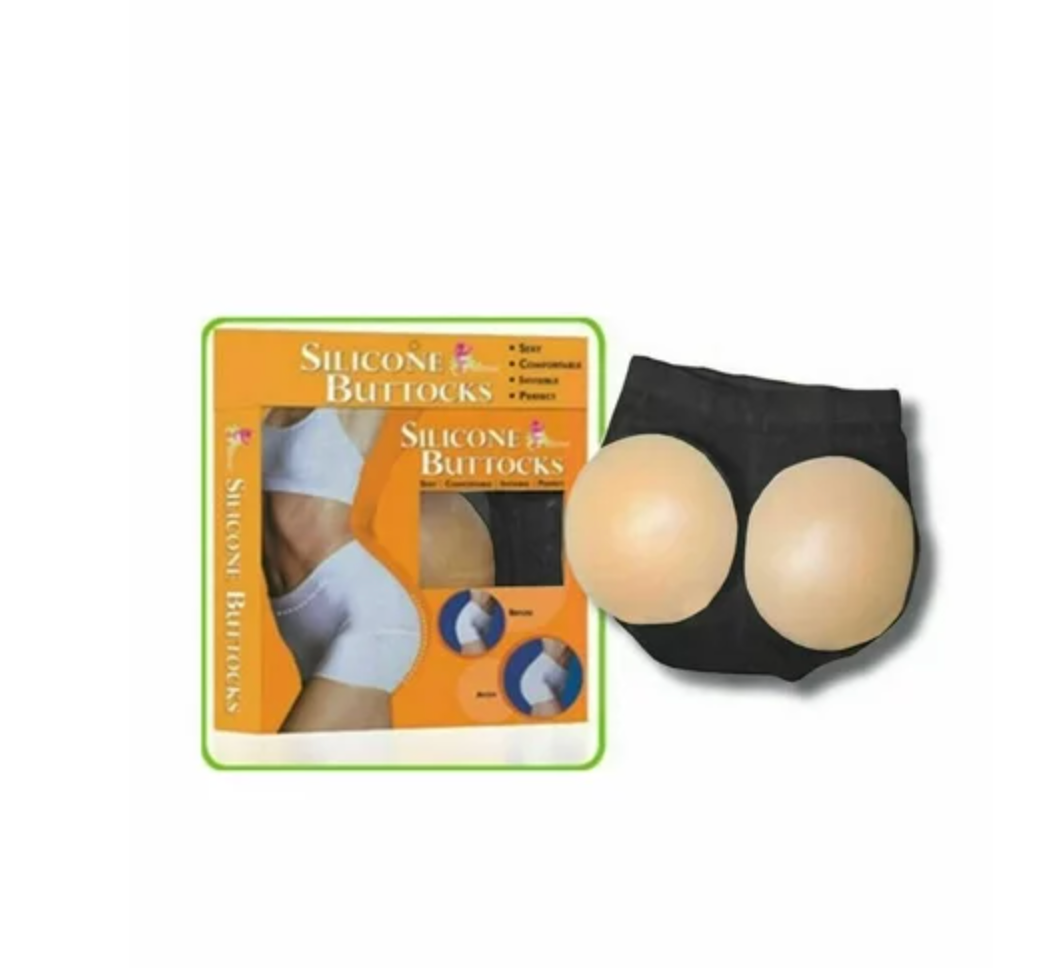 7010 Silicone Butt Pads Fake Buttocks Shaper Panty with Tummy Control Butt Shape & Lift