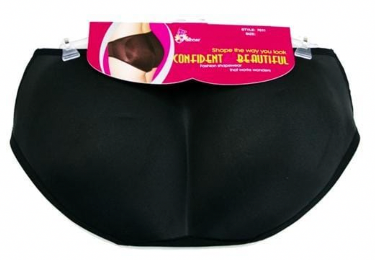 7011 Panty Con Almohadillas Para Glúteos Confident &amp; Beautiful, glúteos postizos.