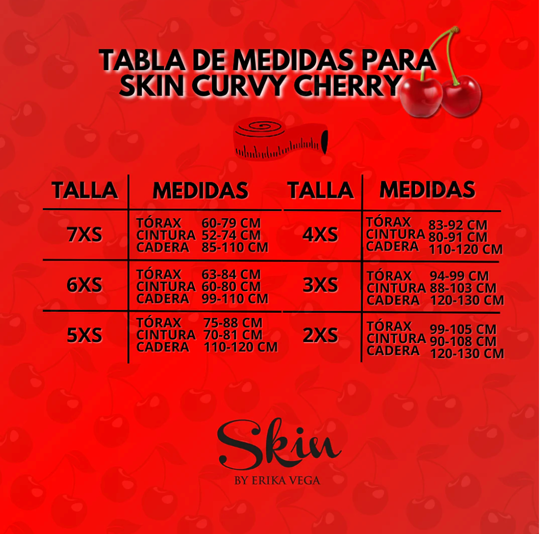 Skin Curvy Cherry Skin by Erika Vega Faja Colombiana Small waist Wide Hips