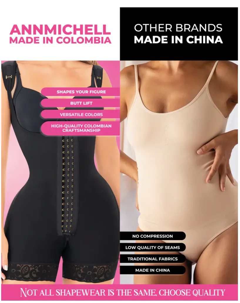 8208 ULTRA SECRET full bodysuit faja Premium Colombian Shapewear - Fajas Kataleya