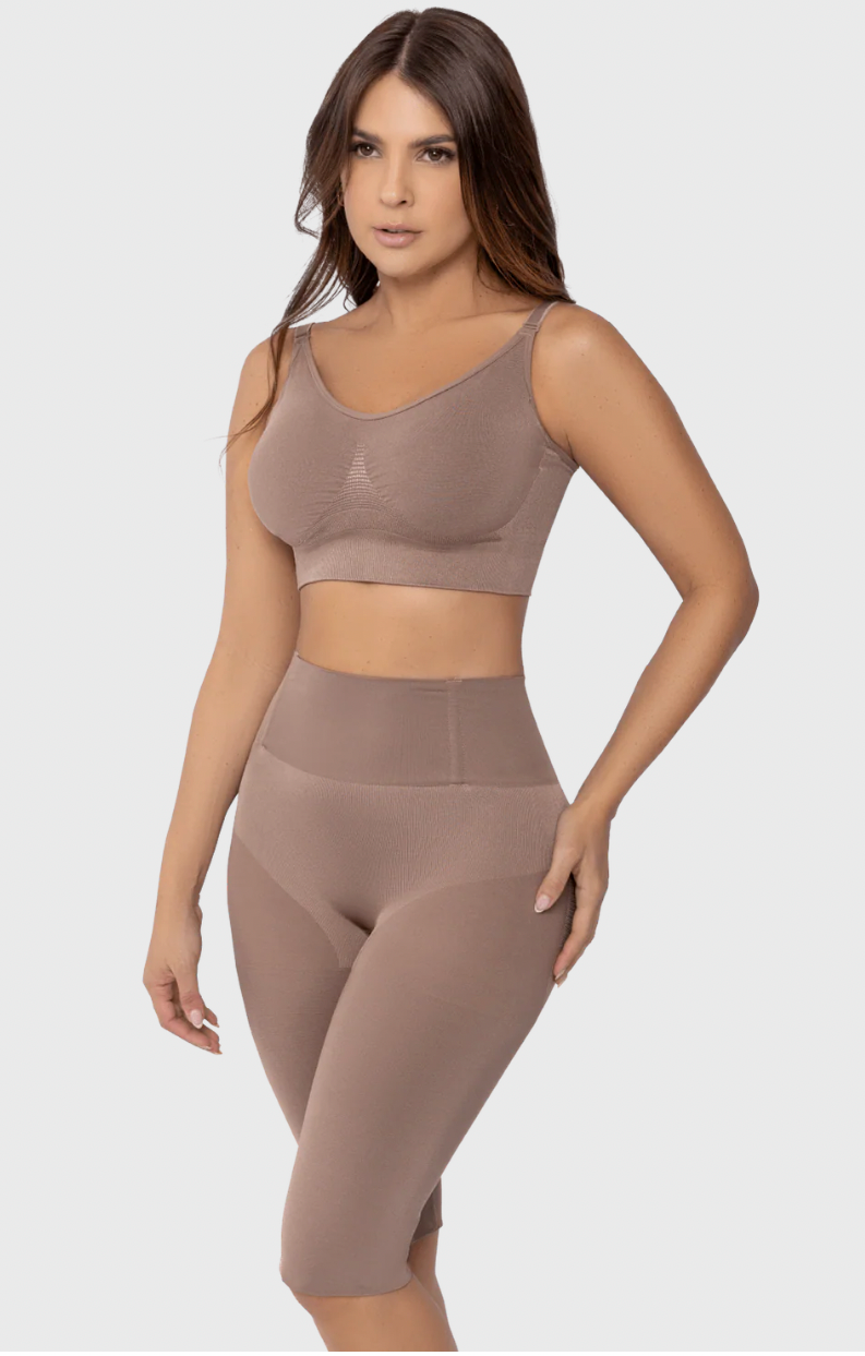 Seamless Butt Lifter Capri
