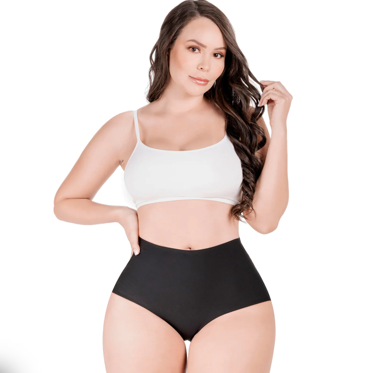 SP620NC SONRYSE Panty Daily Use Under Wear 2-Pack Tummy Control Mid Rise Shapewear Seamless Shaping Panties Sonryse