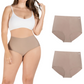 SP620NC SONRYSE Panty Daily Use Under Wear 2-Pack Tummy Control Mid Rise Shapewear Seamless Shaping Panties Sonryse