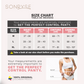 SP620NC SONRYSE Panty Daily Use Under Wear 2-Pack Tummy Control Mid Rise Shapewear Seamless Shaping Panties Sonryse