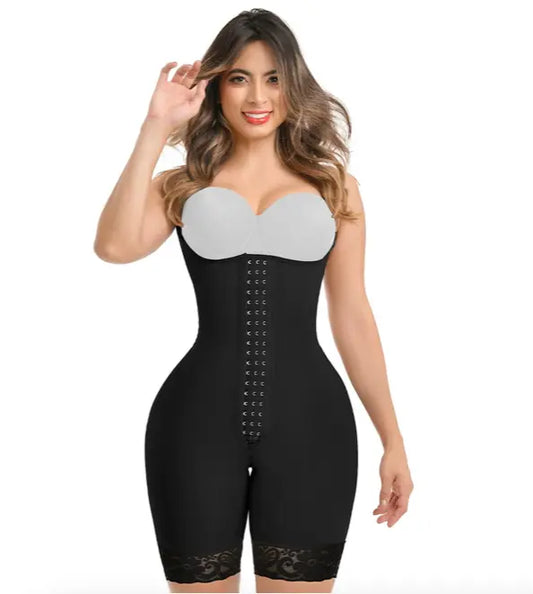 Invisible Full back coverage Faja With hooks Half leg Colombian Fajas Kataleya