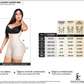 One size for the waist and Another for the Hips   - LUXURY QUEEN By Forma Tu Cuerpo ( REF. LUXBBL-013 / LUXBBL-213 ) 2 Size