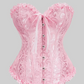 Corsets Tummy Control Push UpHook & Eye Lace Up