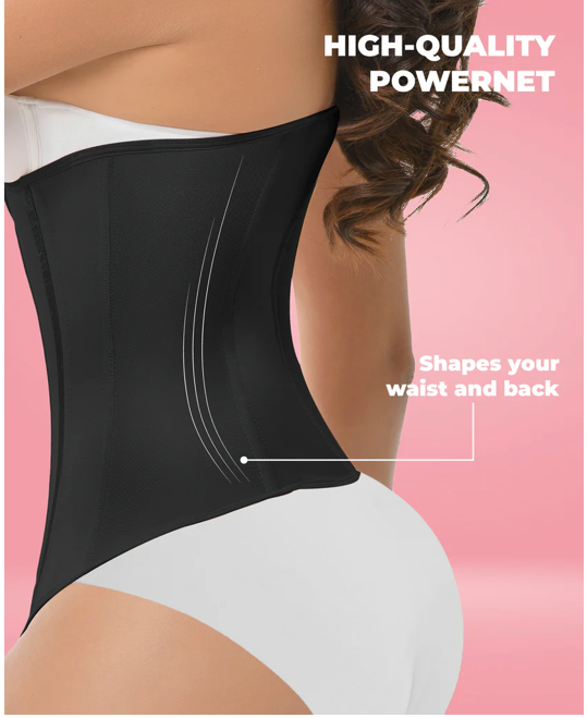 1034A Excelencia Waist Trainer 3 Row Clip Deluxe Fajas Kataleya