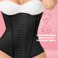1034A Excelencia Waist Trainer 3 Row Clip Deluxe Fajas Kataleya
