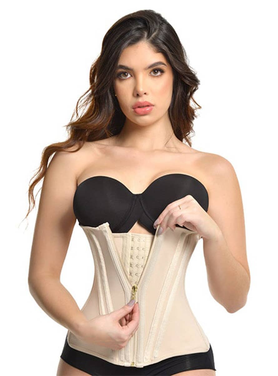 1006 Waistrainer Ultra Band Extreme doble Waist Trainer hooks and zipper Ann Michelle