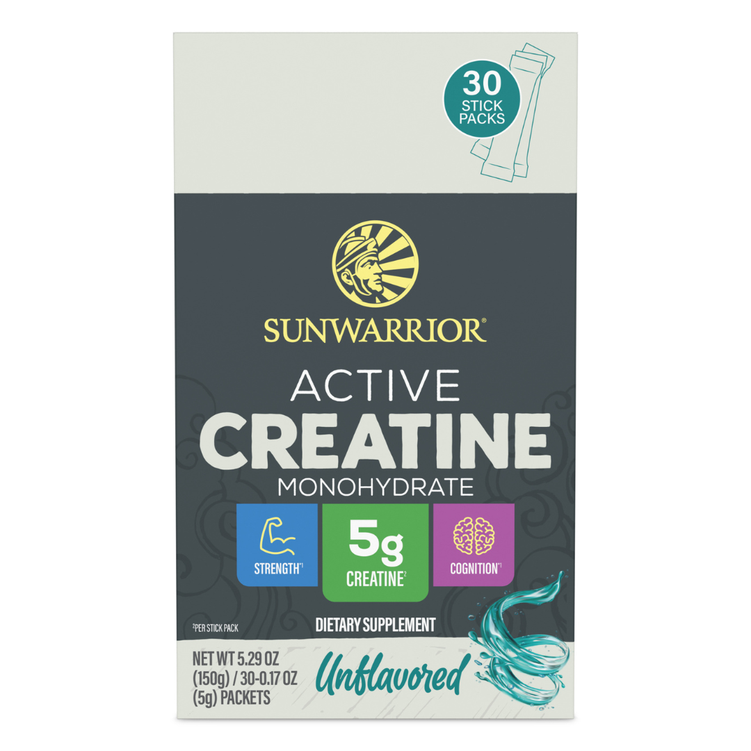 Unflavored Active Creatine Drink Powder- Individual Packs