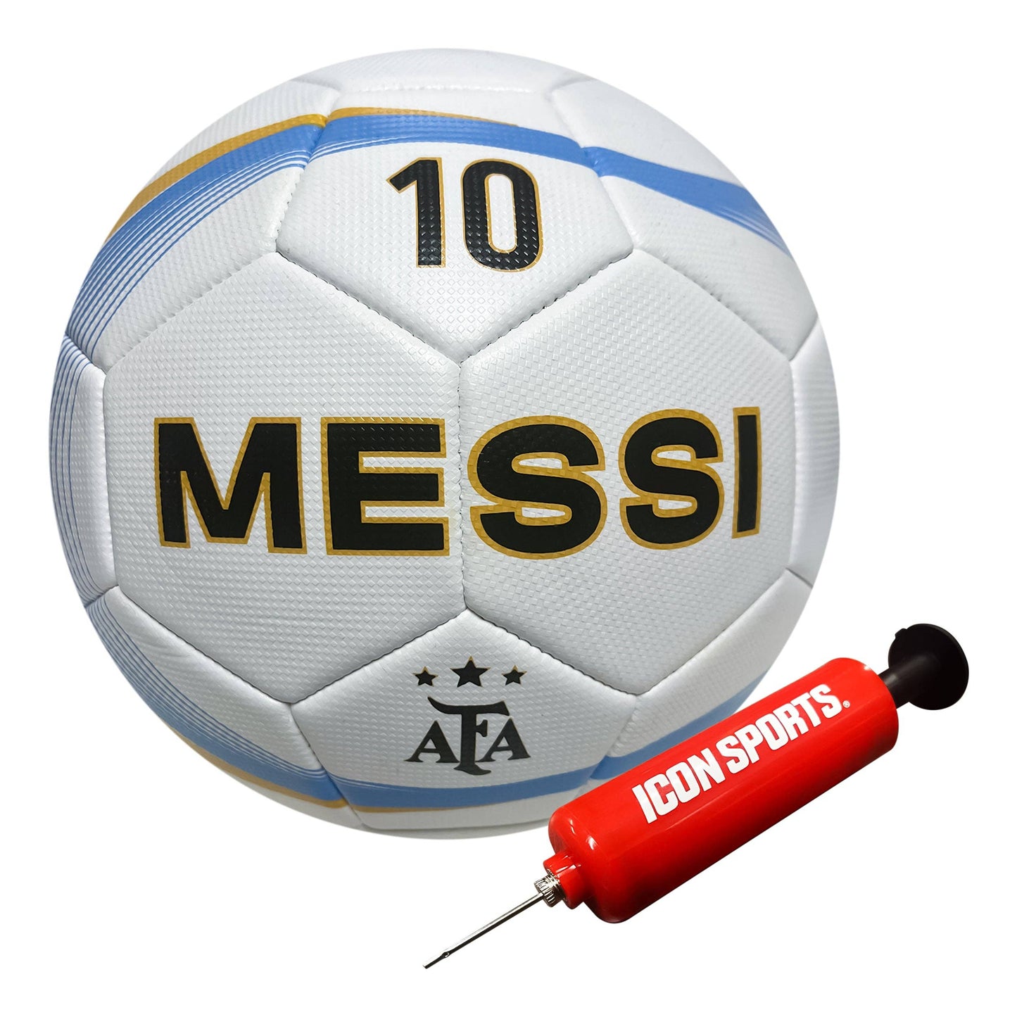 Argentina Lionel Messi Soccer Ball - AFA189BL-AG