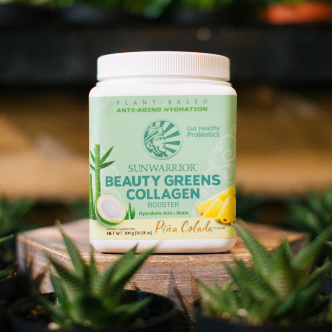 Beauty Greens Pina Colada Collagen Powder - Vegan, Soy-Free