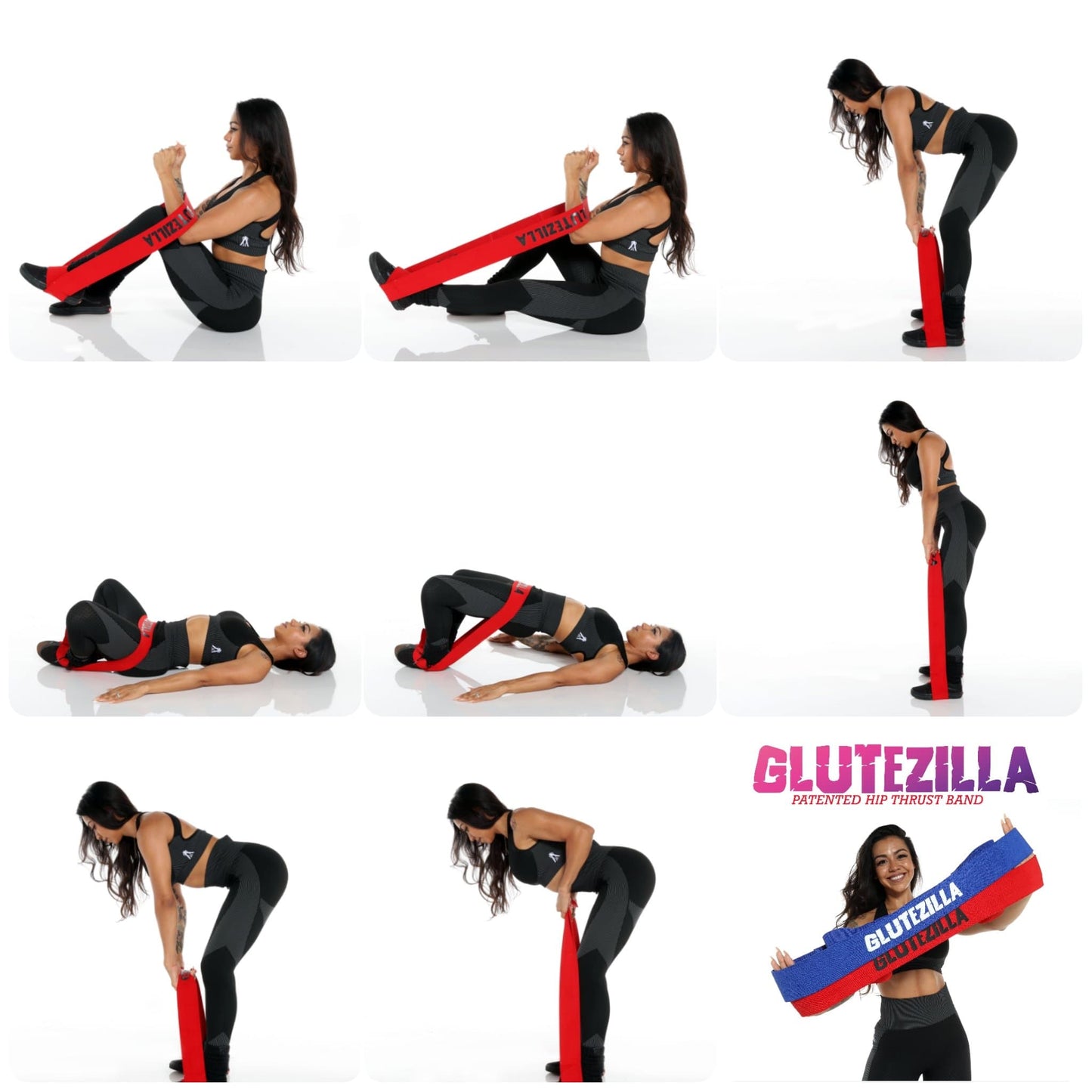 GLUTEZILLA Patented Hip Thrust Workout Band