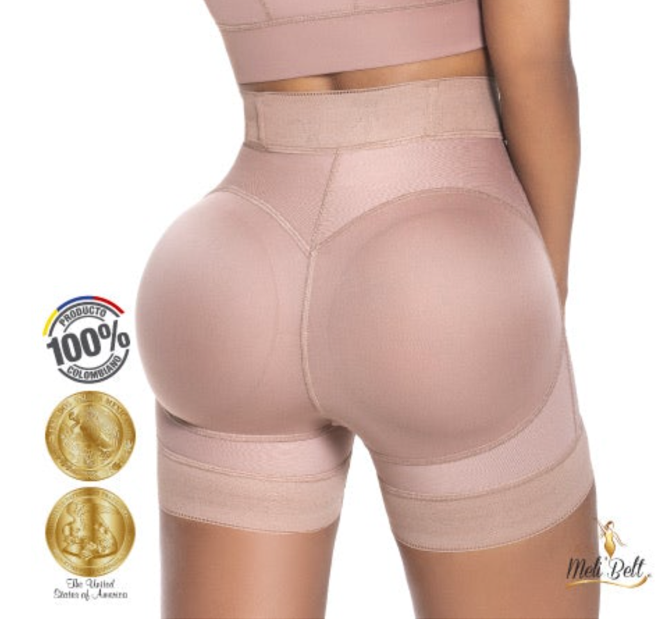 5035 MELI BELT  Short with hooks, maximum buttock lifting & belly control