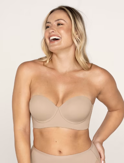 011911C LEONISA Brassier Strapless 360 Longline Contouring Bra