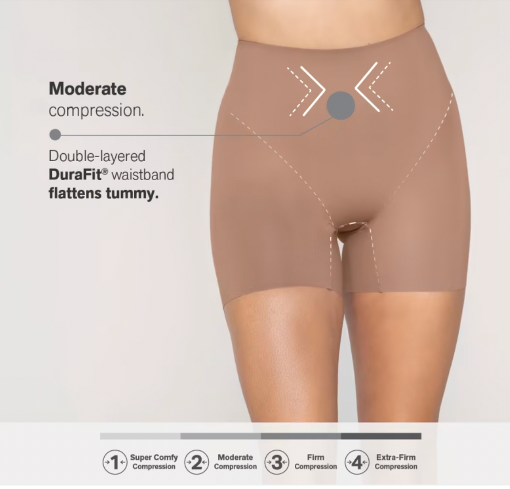 ON SALE 012889 LEONISA Shaper Short Undetectable Padded Butt Lifter,