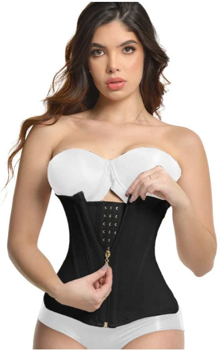 1006 ANN M Ultra Waist trainer 2 in one, hook & eye closure and zipper for hour glass shape by Ann Michell Fajas Kataleya