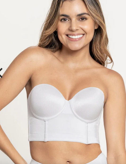 091060 Strapless contouring bustier bra