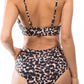 6264 Swimwear  PRINT Bikini High Waist Mermaid